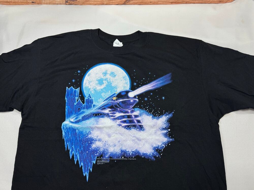 Trans-Siberian Orchestra Greg Hildebrandt Black Shirt Size XL 2009 --24.5x30--